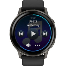 Garmin Venu 4 45 mm Slate with Black Silicone Band (010-03014-00/40)