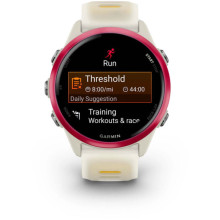 Garmin Forerunner 570 42mm Raspberry Aluminum w. Translucent Bone/Mango Band (010-02970-02/42)