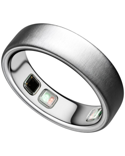 Oura Ring 5 Brushed Silver - Size 12 (JZ90-61619-12)