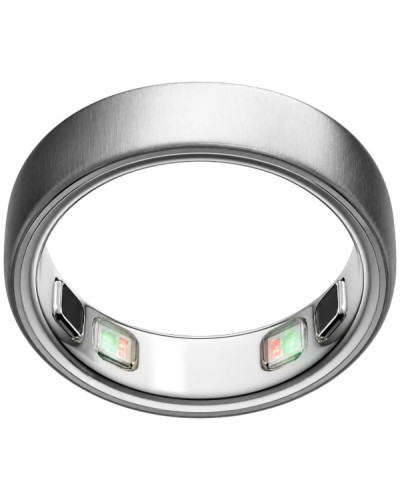 Oura Ring 5 Brushed Silver - Size 12 (JZ90-61619-12)