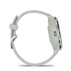 Garmin Venu 3S Silver S. Steel Bezel w. Sage Gray Case and S. Band (010-02785-01/51)