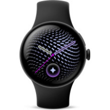 Google Pixel Watch 5 41mm Wi-Fi Matte Black Aluminum case / Obsidian Active Band