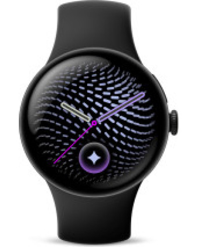Google Pixel Watch 5 41mm Wi-Fi Matte Black Aluminum case / Obsidian Active Band