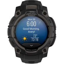 Garmin Instinct 3 45mm AMOLED Black with Black Band (010-02936-00/40)