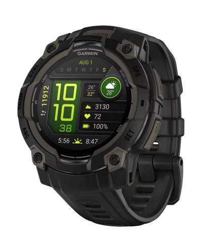 Garmin Instinct 3 45mm AMOLED Black with Black Band (010-02936-00/40)