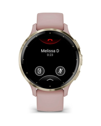 Garmin Venu 3S Soft Gold S. Steel Bezel w. Dust Rose Case and S. Band (010-02785-03/53)