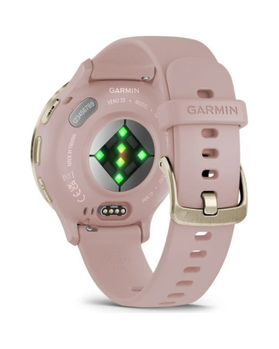 Garmin Venu 3S Soft Gold S. Steel Bezel w. Dust Rose Case and S. Band (010-02785-03/53)