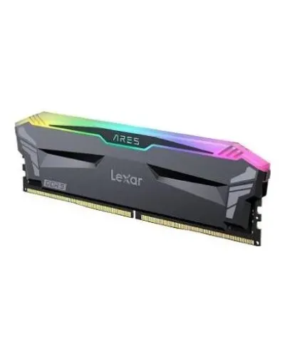 Lexar 32 GB (2x16GB) DDR5 6400 MHz Ares RGB (LD5EU016G-R6400GDLA)