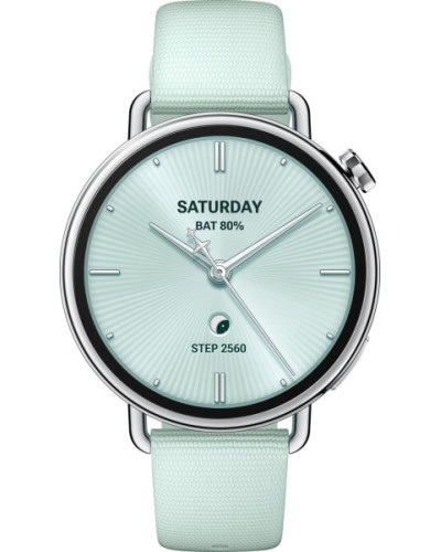 Xiaomi Watch S4 41mm Fluororubber Strap Mint Green (BHR080CGL)