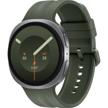 Samsung Galaxy Watch9 Silver Bluetooth 44mm Sport Band Olive M/L (SM-L350NZSA)