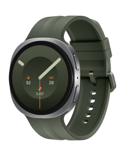 Samsung Galaxy Watch9 Silver Bluetooth 44mm Sport Band Olive M/L (SM-L350NZSA)