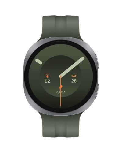 Samsung Galaxy Watch9 Silver Bluetooth 44mm Sport Band Olive M/L (SM-L350NZSA)
