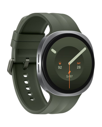 Samsung Galaxy Watch9 Silver Bluetooth 44mm Sport Band Olive M/L (SM-L350NZSA)