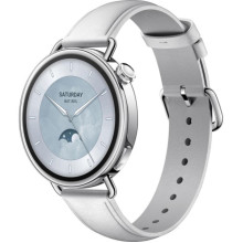 Xiaomi Watch S4 41mm Leather Strap White (BHR07VUGL)