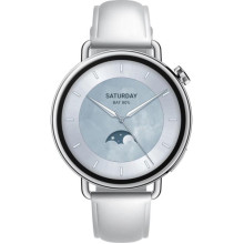 Xiaomi Watch S4 41mm Leather Strap White (BHR07VUGL)
