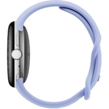 Google Pixel Watch 4 41mm Wi-Fi Polished Silver Aluminum case / Iris Active Band