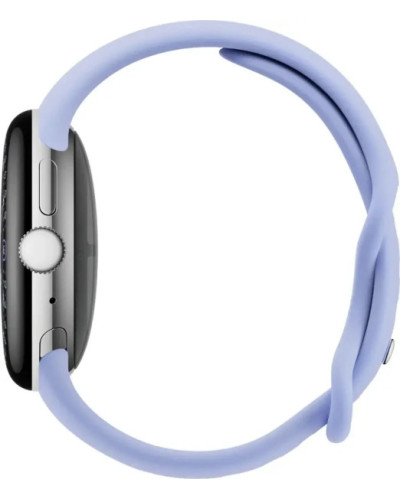 Google Pixel Watch 4 41mm Wi-Fi Polished Silver Aluminum case / Iris Active Band