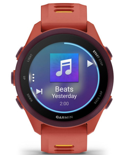 Garmin Forerunner 170 Music Red Pink with Red Pink/Mango Band (010-03920-13)