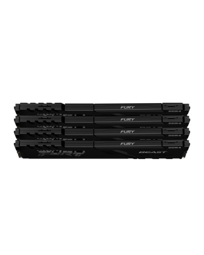 Kingston FURY 128 GB (4x32GB) DDR4 3600 MHz Beast Black (KF436C18BBK4/128)
