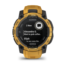 Garmin Instinct 3 45mm Solar Sunburst with Sunburst/Gray Band (010-02934-02)