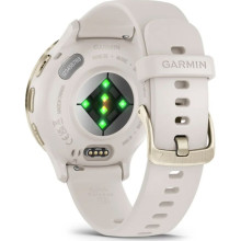 Garmin Venu 3S Soft Gold S. Steel Bezel with Ivory Case and S. Band (010-02785-04/54)