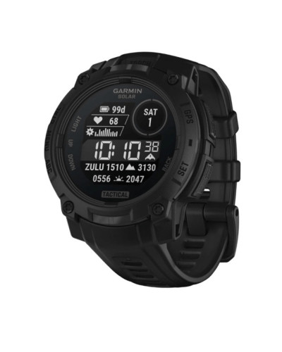 Garmin Instinct 3 45mm Solar Tactical Edition Black with Black Band (010-02934-50/90)