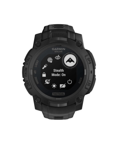 Garmin Instinct 3 45mm Solar Tactical Edition Black with Black Band (010-02934-50/90)