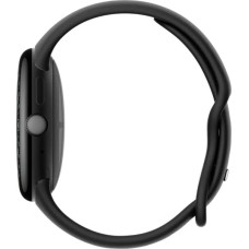 Google Pixel Watch 4 45mm Wi-Fi Matte Black Aluminum case / Obsidian Active Band