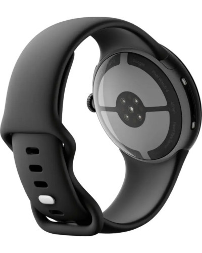 Google Pixel Watch 4 45mm Wi-Fi Matte Black Aluminum case / Obsidian Active Band