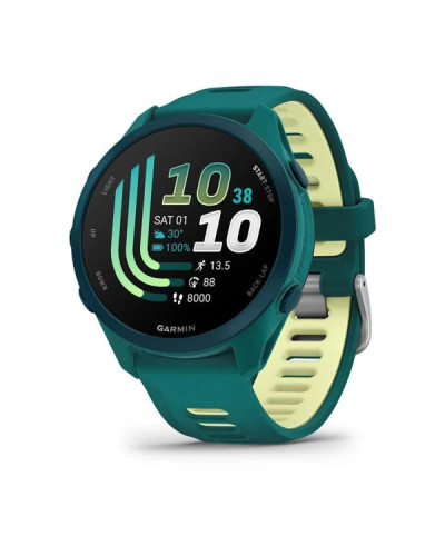 Garmin Forerunner 170 Music Teal Green with Teal Green/Citron Band (010-03920-12)