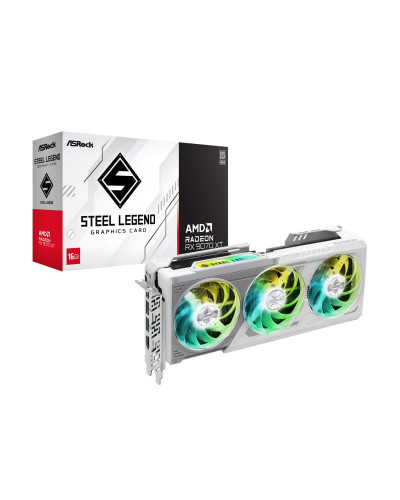 ASRock Radeon RX 9070 XT Steel Legend 16GB (RX9070XT SL 16G)