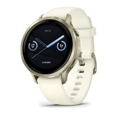 Garmin Venu 4 41 mm Lunar Gold with Bone Silicone Band (010-03013-00/40)