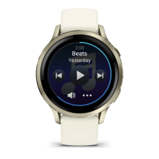 Garmin Venu 4 41 mm Lunar Gold with Bone Silicone Band (010-03013-00/40)