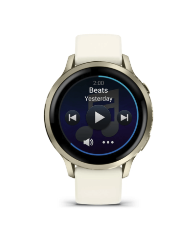 Garmin Venu 4 41 mm Lunar Gold with Bone Silicone Band (010-03013-00/40)