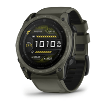 Garmin tactix 8 - 51 mm AMOLED Cerakote Olive w. Applied Ballistics Ultralight (010-04553-11/10)