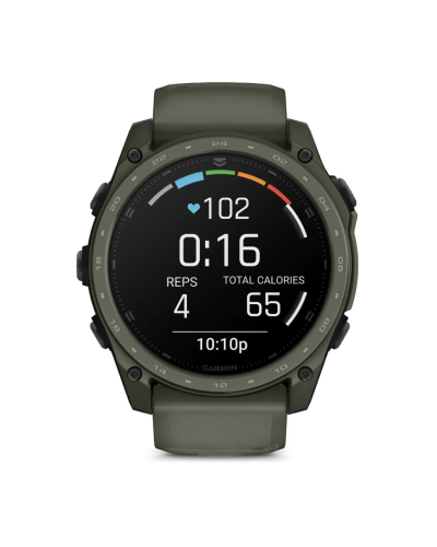 Garmin tactix 8 - 51 mm AMOLED Cerakote Olive w. Applied Ballistics Ultralight (010-04553-11/10)