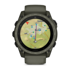 Garmin tactix 8 - 51 mm AMOLED Cerakote Olive w. Applied Ballistics Ultralight (010-04553-11/10)