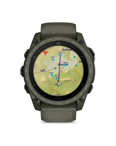 Garmin tactix 8 - 51 mm AMOLED Cerakote Olive w. Applied Ballistics Ultralight (010-04553-11/10)