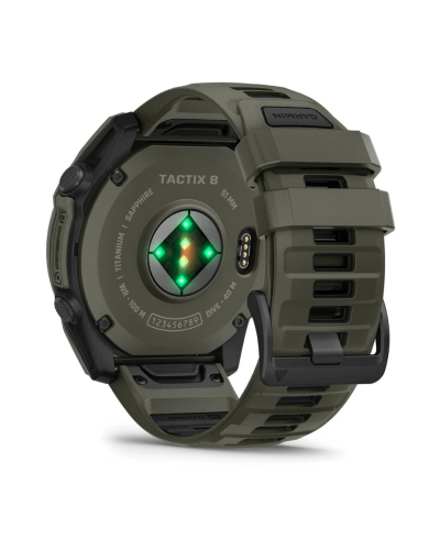 Garmin tactix 8 - 51 mm AMOLED Cerakote Olive w. Applied Ballistics Ultralight (010-04553-11/10)