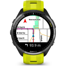 Garmin Forerunner 965 Carbon Gray Titanium Bezel w. Black Case and Amp Yell/Black S. Band (010-02809-02/12)
