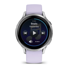 Garmin Venu 4 41 mm Silver with Periwinkle Silicone Band (010-03013-01/41)