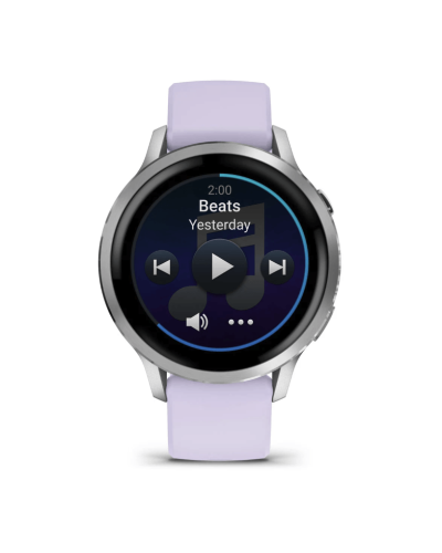 Garmin Venu 4 41 mm Silver with Periwinkle Silicone Band (010-03013-01/41)