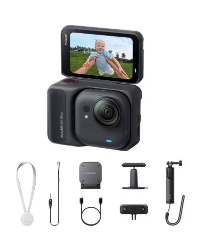 Insta360 GO Ultra Creator Bundle Midnight Black (CINSABEA_GOULTRA06)