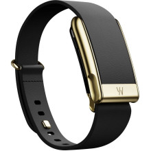 WHOOP Ремінець Whoop LeatherLuxe Tapered для Whoop MG Life Black with Gold L/XL (810114364871)