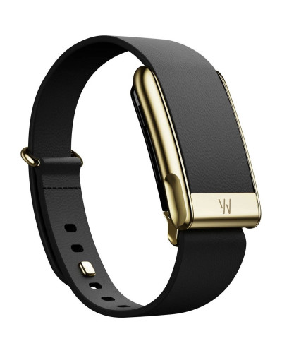 WHOOP Ремінець Whoop LeatherLuxe Tapered для Whoop MG Life Black with Gold L/XL (810114364871)