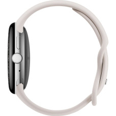 Google Pixel Watch 4 45mm Wi-Fi Polished Silver Aluminum case / Porcelain Active Band