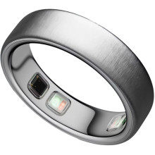 Oura Ring 5 Brushed Silver - Size 10 (JZ90-61619-10)