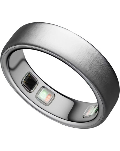 Oura Ring 5 Brushed Silver - Size 10 (JZ90-61619-10)