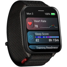 Garmin Venu X1 Black with Slate Titanium Caseback and Black ComfortFit Nylon Band (010-02980-00/02/13)