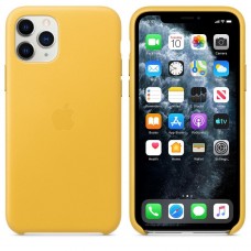 Apple iPhone 11 Pro Leather Case - Meyer Lemon (MWYA2)